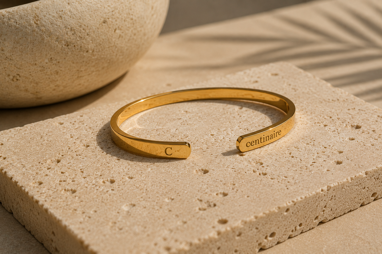 Pulseira dourada Centinaire